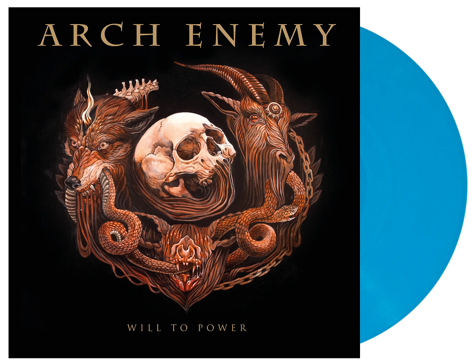 Arch Enemy - Will to Power. Ltd Ed. Blue LP. Only 300 worldwide!